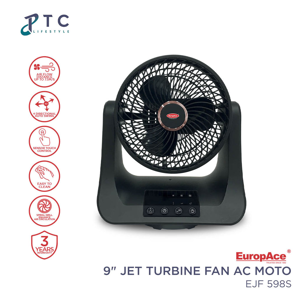 EUROPACE Fan -Turbine AC Motor 9"