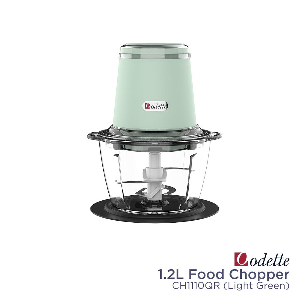 ODETTE Food Chopper 1.2L -  CH1110QR Light Green